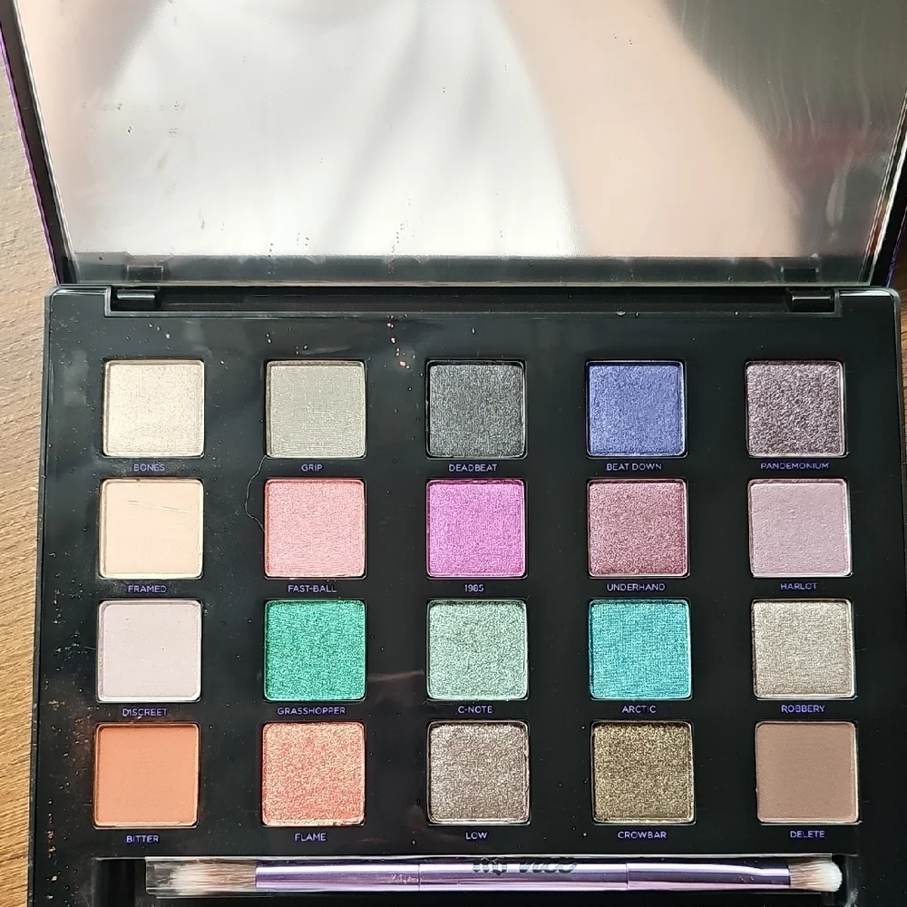 NIB Urban Decay Vice Eyeshadow Palette 4 with Cosmetic Bag & Brush Discontinued